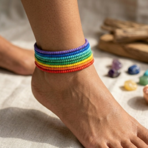 Chakra Anklet Set