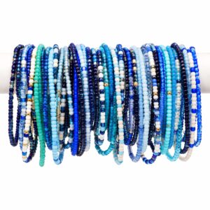 bracelets-blue mix