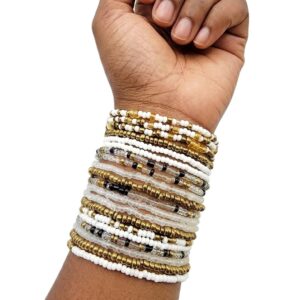 bracelets white