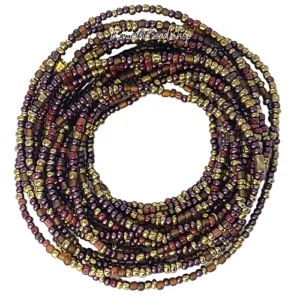 Mixed Brown Waist Beads