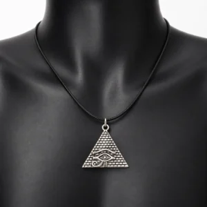 Eye of Horus Pyramid Necklace