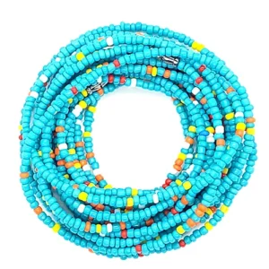 Turquoise Mix Waist Beads