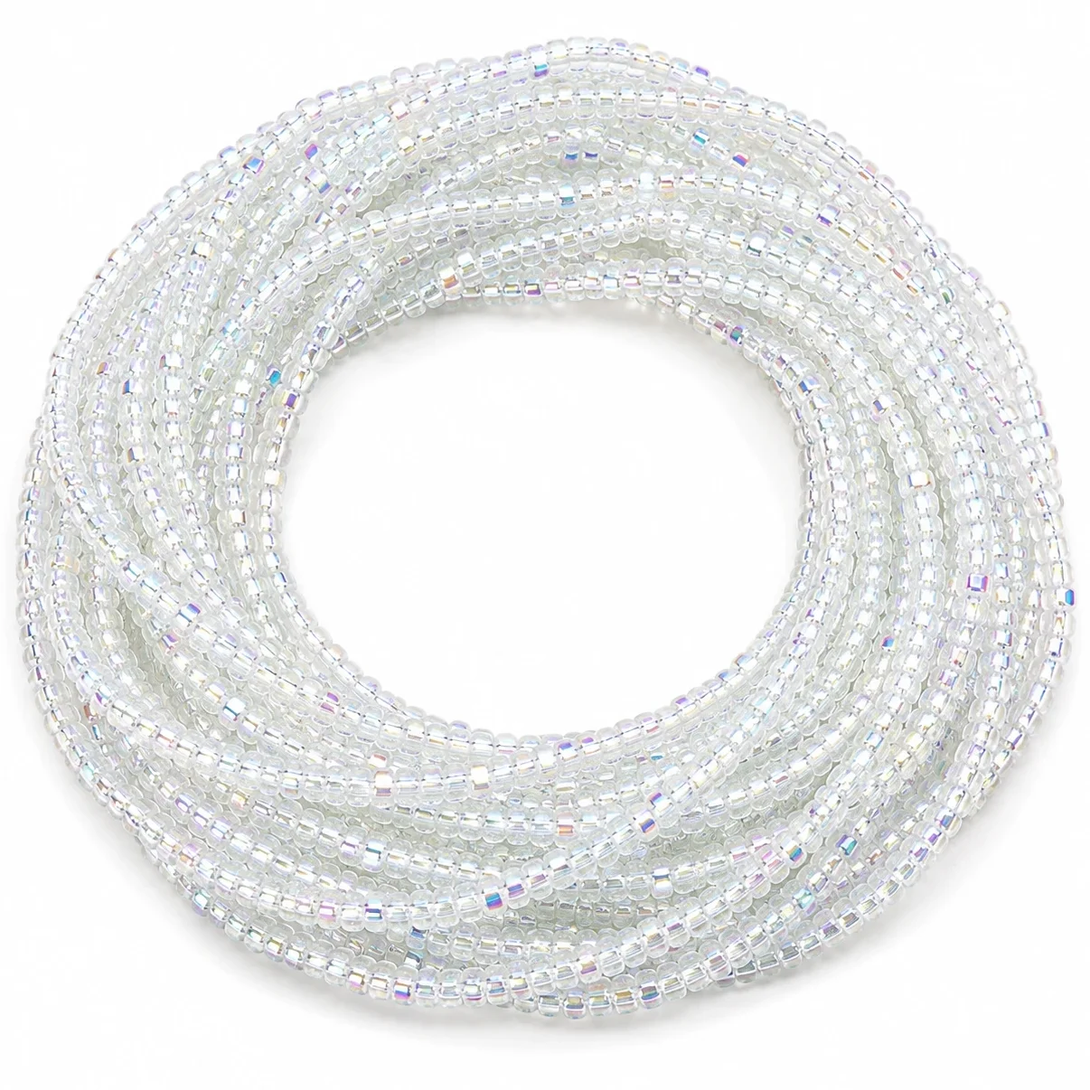 Iridescent Crystal Waist Beads