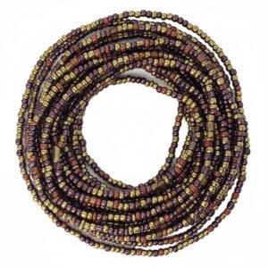 Mixed Brown Waist Beads