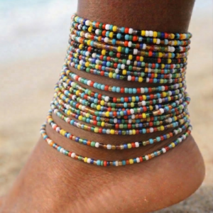 18pc Confetti Anklet Mix