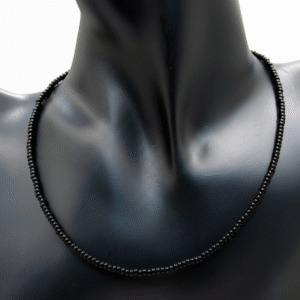 Beaded Black Necklace