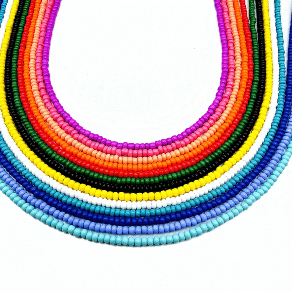 Colorful Seed Bead Necklace
