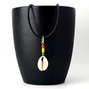 Rasta Cowrie Necklace