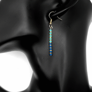 Blue Dangle Earrings