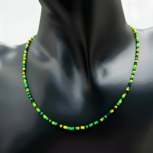 Beaded Jamaican Mix Necklace