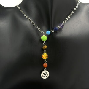 Chakra Gemstone Pendant Necklace