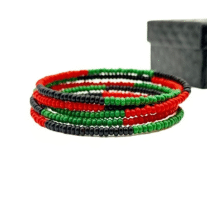 Pan-African Memory Wire Bracelet