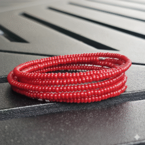 Red Memory Wire Bracelet