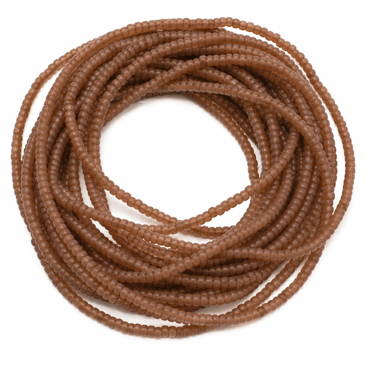 Matte Brown Waist Beads
